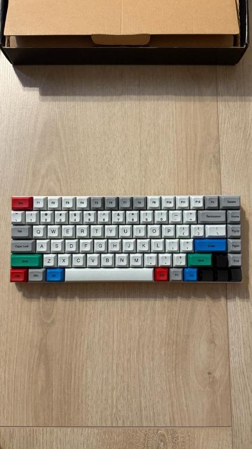 Vortex Race 3 Cherry MX Clear (Qwerty US) Keyboard, Computers en Software, Toetsenborden, Zo goed als nieuw, Qwerty, Bedraad, Gaming toetsenbord