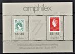 11 L Postfris Blok 1141 Amphilex 1977, Postzegels en Munten, Postzegels | Nederland, Na 1940, Verzenden, Postfris