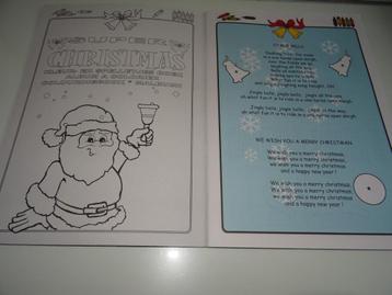 KERST - KLEUR en SPELLETJESBOEK (Nieuw) beschikbaar voor biedingen