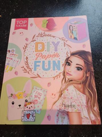 Topmodel DIY Paperfun - Knutselboek beschikbaar voor biedingen