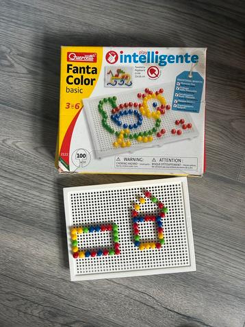 Quercetti Fanta Color Basic Prikbordspel beschikbaar voor biedingen