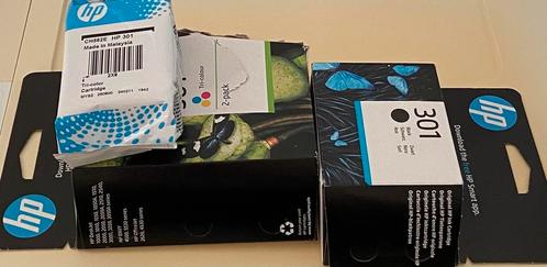 2 Nieuwe Org.HP301 Cartridges Nieuwprijs€40,-NU Jr2026€20,-, Computers en Software, Printerbenodigdheden, Nieuw, Ophalen of Verzenden