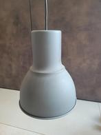 2x grijze Ikea hektar hanglamp, Ophalen, Gebruikt, Metaal, Minder dan 50 cm