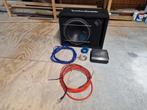 Rockford Subwoofer in Kist met Versterker en Kabelset, Auto diversen, Autospeakers, Ophalen, Zo goed als nieuw