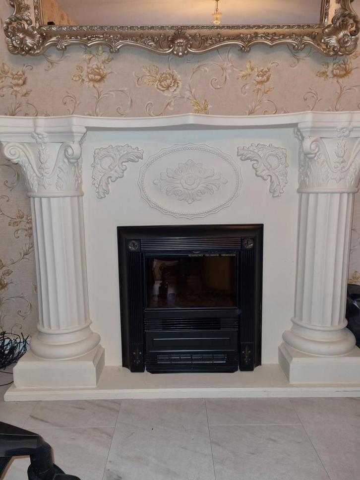 Schouw met haard, 144x108 cm, Huis en Inrichting, Haarden, Ophalen