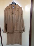 western cowboylook suèdine franje jasje lange rok blouse, Maat 38/40 (M), Kostuum of Pak, Overige kleuren, Ophalen of Verzenden