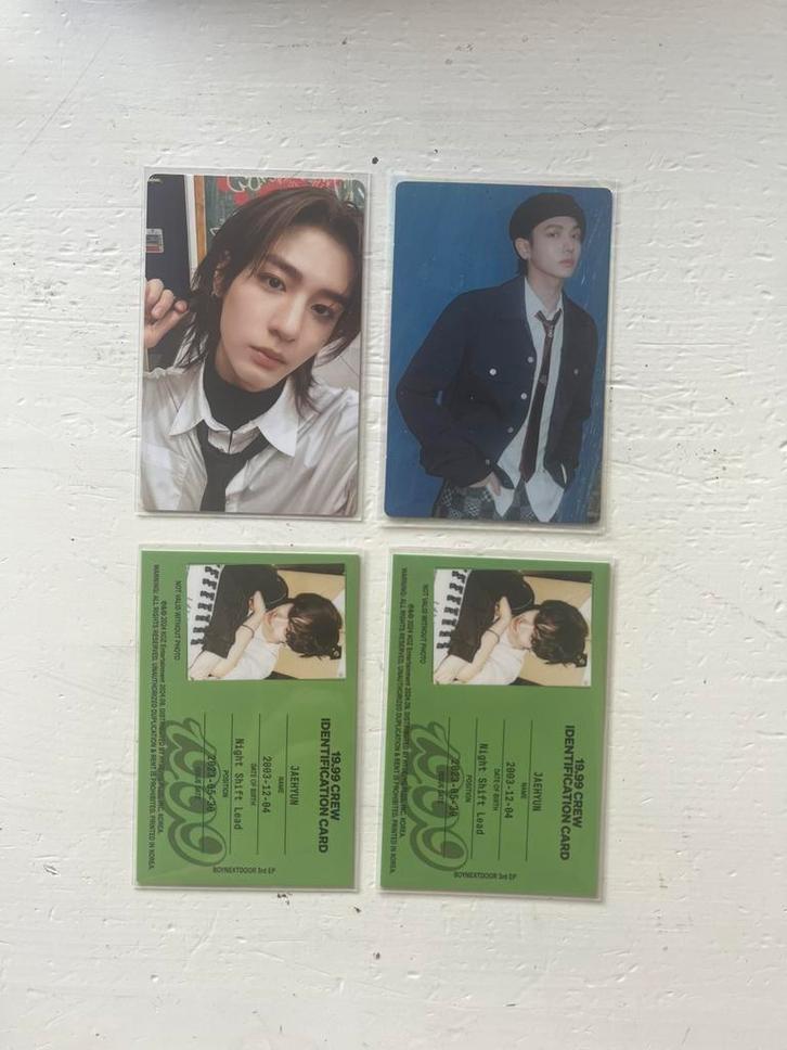 Wtt/wts Boynextdoor pcs en album inclusions, Verzamelen, Muziek, Artiesten en Beroemdheden, Zo goed als nieuw, Foto of Kaart, Ophalen of Verzenden