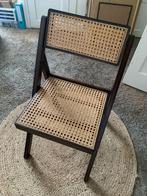 Vintage rotan klapstoelen x2, Huis en Inrichting, Stoelen, Ophalen, Riet of Rotan, Twee, Overige kleuren