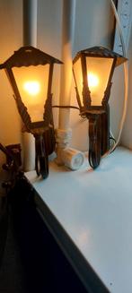2 keer lantaarns oud lamp, Ophalen of Verzenden