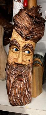 Wood Carving Wurzelsepp Waltgeist Driftwood woodspirit, Ophalen of Verzenden