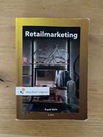Retailmarketing, Boeken, Economie, Management en Marketing, Ophalen of Verzenden