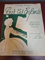 Pour les Enfants, 3e Recueil, Alexandre Tansman, Gebruikt, Ophalen of Verzenden, Artiest of Componist, Piano