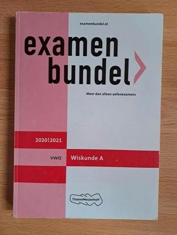 Examenbundel Wiskunde A VWO 2020/2021 beschikbaar voor biedingen