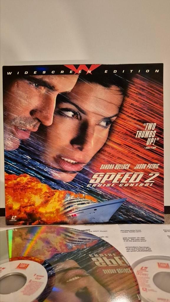 Speed 2 Cruise Control Ac-3 Laserdisc, Cd's en Dvd's, Dvd's | Actie, Zo goed als nieuw, Actie, Vanaf 16 jaar, Ophalen of Verzenden