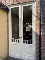 Klassieke Franse tuindeuren, Doe-het-zelf en Verbouw, Deuren en Horren, Ophalen, Gebruikt, Buitendeur, Glas
