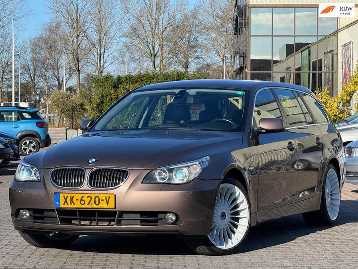 BMW 5-serie Touring 545i High Executive | Leder Memory stoel, Auto's, BMW, Bedrijf, Te koop, 5-Serie, ABS, Airconditioning, Boordcomputer