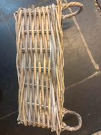 Rieten Mand / Plantenbak, Tuin en Terras, Bloembakken en Plantenbakken, Minder dan 30 cm, Minder dan 60 cm, Nieuw, Ophalen of Verzenden