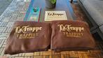 2x LaTrappe fleece dekentjes, wandschild en wandopener, Ophalen of Verzenden, Zo goed als nieuw
