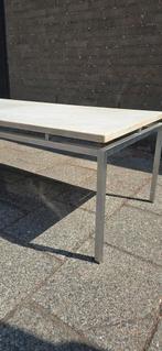 Spectrum vintage design salontafel marmer pastoe retro, Gebruikt, Minder dan 50 cm, Rechthoekig, 50 tot 100 cm