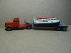 MATCHBOX PETERBILT LONG HAUL Truck + HOVERCRAFT, Zie Foto`s, Ophalen of Verzenden, Gebruikt, Bus of Vrachtwagen