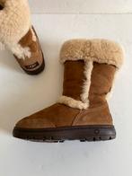 J550 UGG Uggs maat 5=38 leren lage laarsjes boots leer bont, Kleding | Dames, Schoenen, UGG, Bruin, Lage of Enkellaarzen, Ophalen of Verzenden