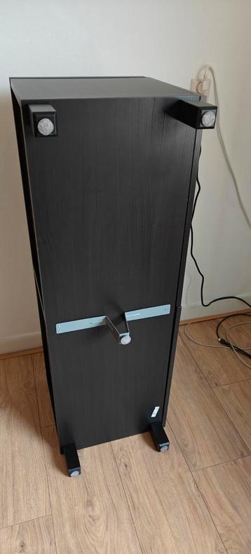 Zwart Ikea BESTÄ TV-Meubel met 2 Drukdeuren - afbeelding 10