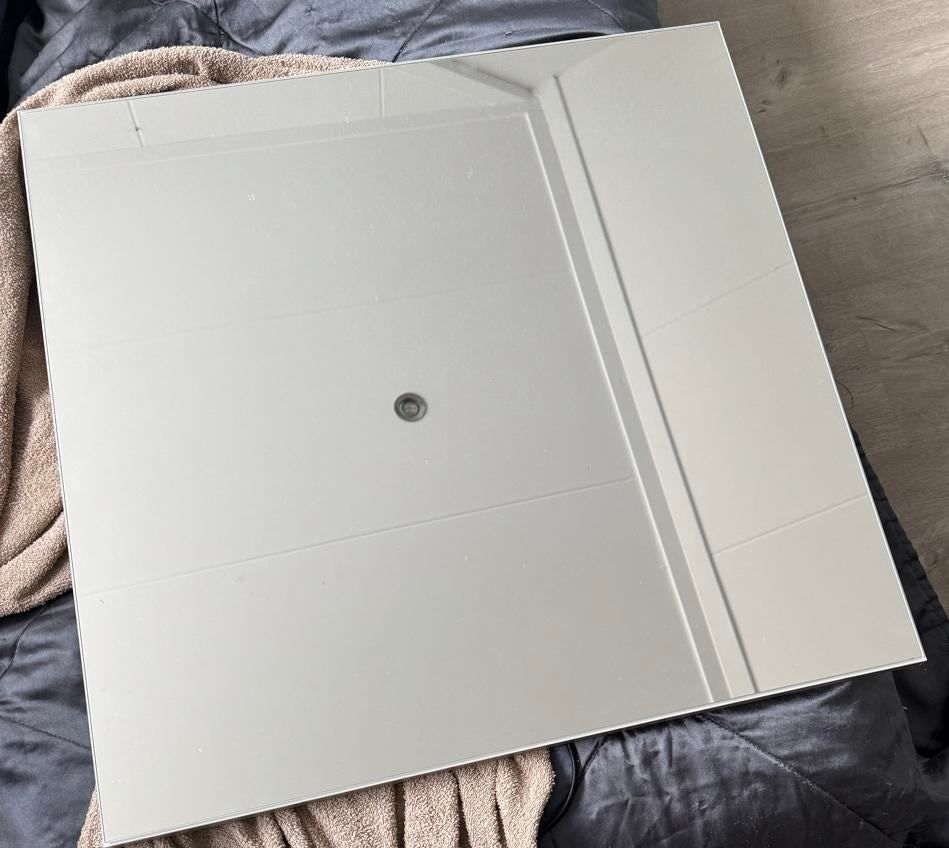 vierkante spiegel 60x60 cm, Huis en Inrichting, Woonaccessoires | Spiegels, Ophalen, Vierkant, Nieuw, Minder dan 100 cm