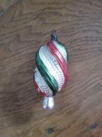 kerstbal 6 prachtig oudere kerstbal mooi gedraaid model bal, Ophalen of Verzenden, Gebruikt