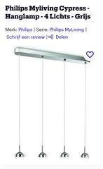 Philips Myliving Cypress Hanglamp - 4 lichts LED, Ophalen of Verzenden, Zo goed als nieuw, Kunststof