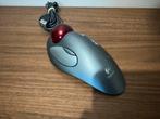 Logitech Trackman Marble T-BC21 Muis, Computers en Software, Muizen, Rechtshandig, Muis, Gebruikt, Ergonomisch