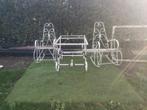 antieke tuin set, Tuin en Terras, Ophalen, Gebruikt, Overige materialen, 2 zitplaatsen