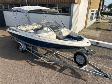 Maxum 1900 SR Bowrider met 200 PK V6 Mercruiser en trailer  beschikbaar voor biedingen