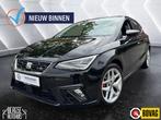 Seat Ibiza 1.0 FR DSG NAVI LED 116PK CARPLAY ACC, Automaat, Stof, Gebruikt, Zwart