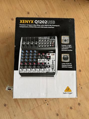 Behringer Xenyx Q1202USB geluidstafel mixer beschikbaar voor biedingen