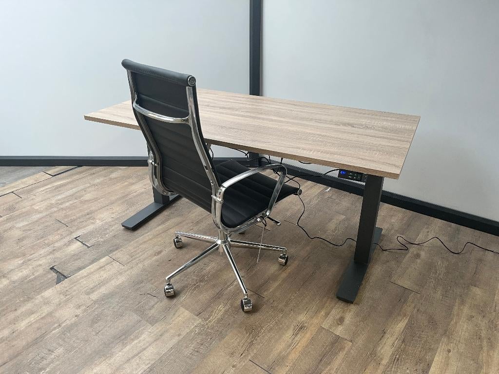 Elektrisch zit sta bureau (Antraciet), Ophalen of Verzenden, Elektrisch, Nieuw