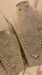 Chanel parel ketting te koop, Sieraden, Tassen en Uiterlijk, Kettingen, Ophalen of Verzenden, Nieuw, Goud