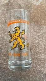 Glas W.K.Italië 1990 - wij gaan naar Rome toe . ( voetbal), Ophalen of Verzenden, Zo goed als nieuw, Bierglas