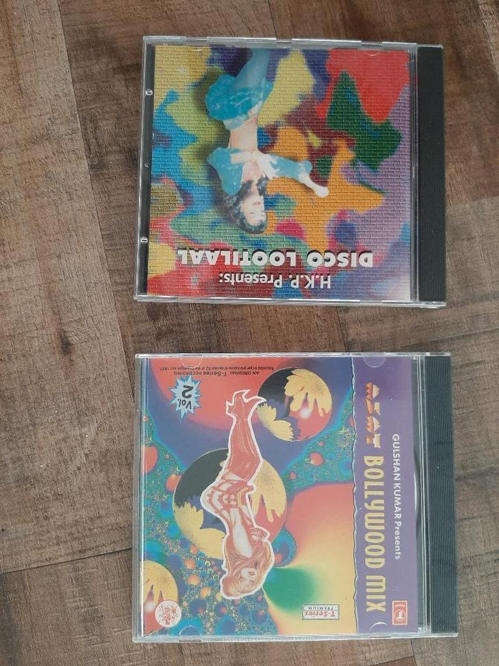 Twee gezellig kleurrijke CD'S BOLLYWOOD MIX/DISCO LOOTILAAL, Cd's en Dvd's, Cd's | Wereldmuziek, Zo goed als nieuw, Overige soorten