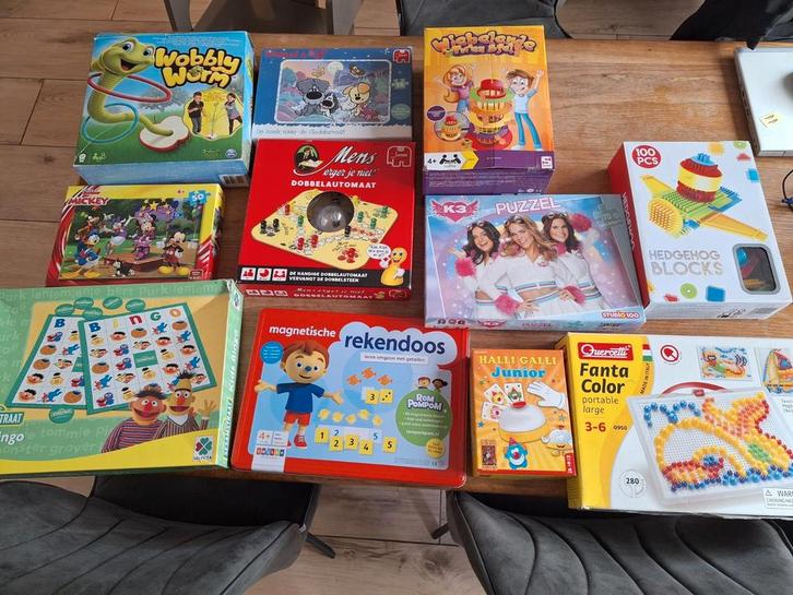 Heel veel kinder spellen en puzzels, Kinderen en Baby's, Speelgoed | Overig, Jongen of Meisje, Ophalen of Verzenden