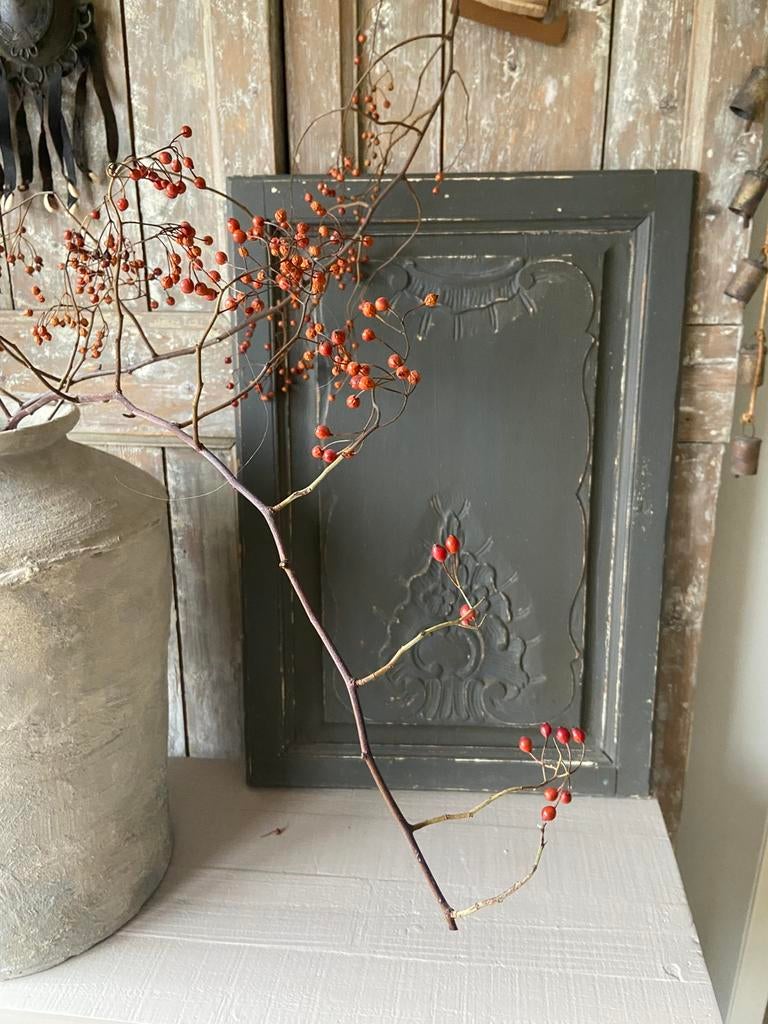 Houten paneel met houtsnijwerk, Huis en Inrichting, Ophalen, Gebruikt