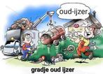 Oud-ijzer gratis ophalen, Doe-het-zelf en Verbouw, Metalen, Ophalen