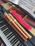 3 blokfluiten Moeck Peter Harlan antiek vintage, Muziek en Instrumenten, Blaasinstrumenten | Blokfluiten, Ophalen of Verzenden