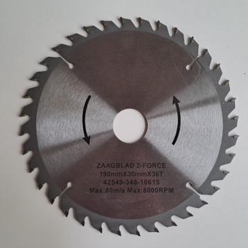 zaagblad 2force 190 x 30 36t beschikbaar voor biedingen