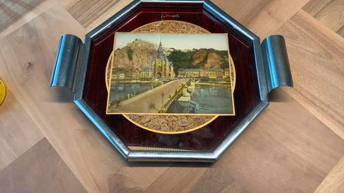 Antiek Art Deco Dienblad Foto Nels Dinant België, Antiek en Kunst, Antiek | Woonaccessoires, Ophalen of Verzenden