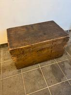Oude houten kist, Ophalen, Gebruikt, 50 tot 100 cm, Minder dan 50 cm