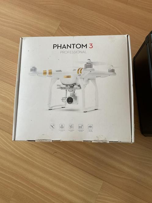 DJI Phantom 3 Professional met koffer, Audio, Tv en Foto, Drones, Gebruikt, Drone met camera, Ophalen of Verzenden