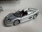 Ferrari F50 Hot Wheels 1:18 Grijs, Hobby en Vrije tijd, Modelauto's | 1:18, Ophalen of Verzenden, Zo goed als nieuw, Auto, Hot Wheels