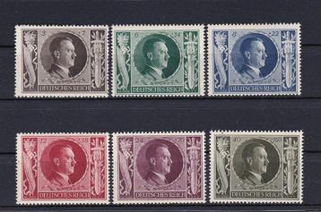 Set Hitler Zegels uit 1943 (DR 844-849) - 01 beschikbaar voor biedingen