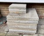 Gratis ophalen in Vlissingen: 7 betontegels (50 x 50), Tuin en Terras, Tegels en Klinkers, Ophalen, Gebruikt, Minder dan 5 m²