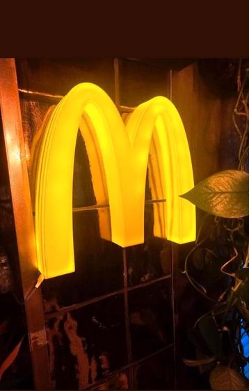 McDonalds LED Lichtreclame - Uniek! beschikbaar voor biedingen